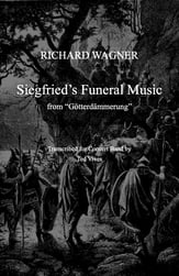 Siegfried's Funeral Music Concert Band sheet music cover